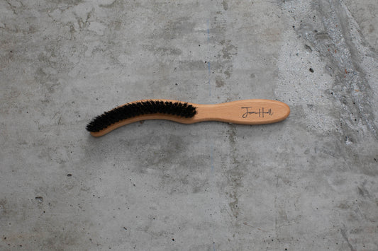 Dark Bristle Hat Brush