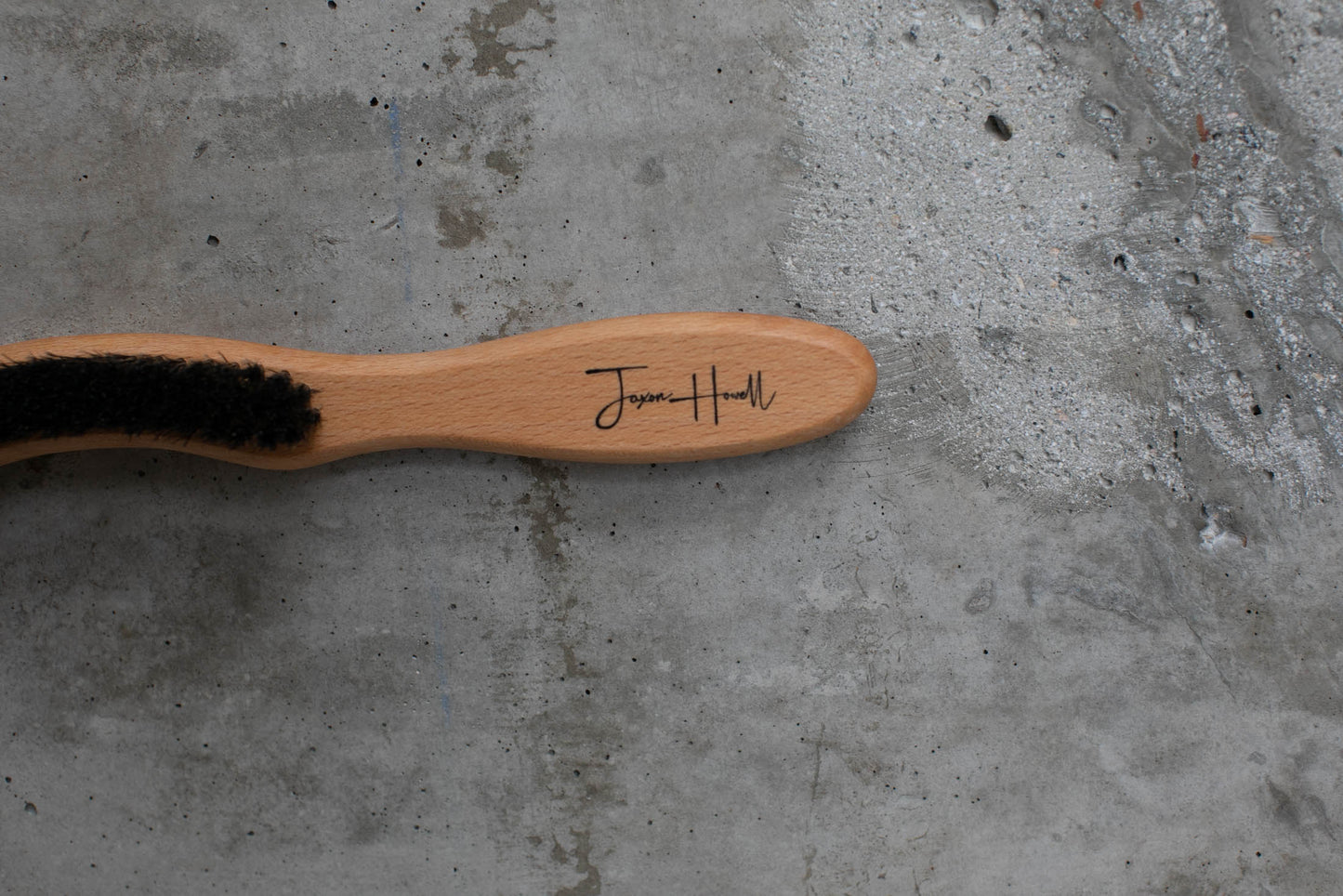 Dark Bristle Hat Brush